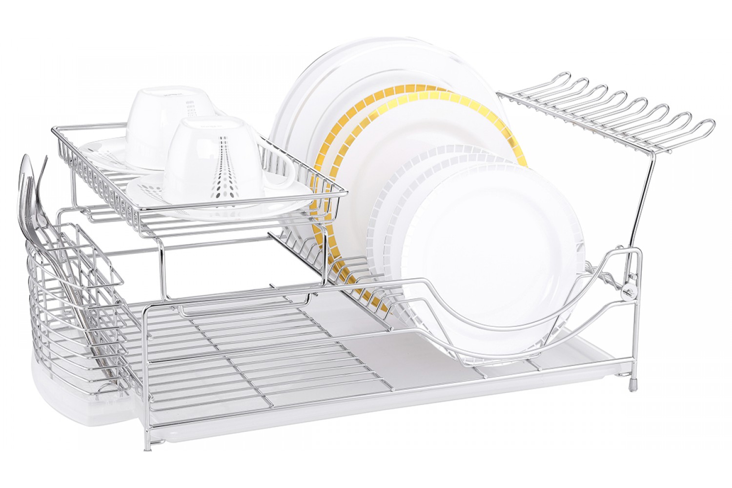 2Layer Stainless Steel Dish Rack