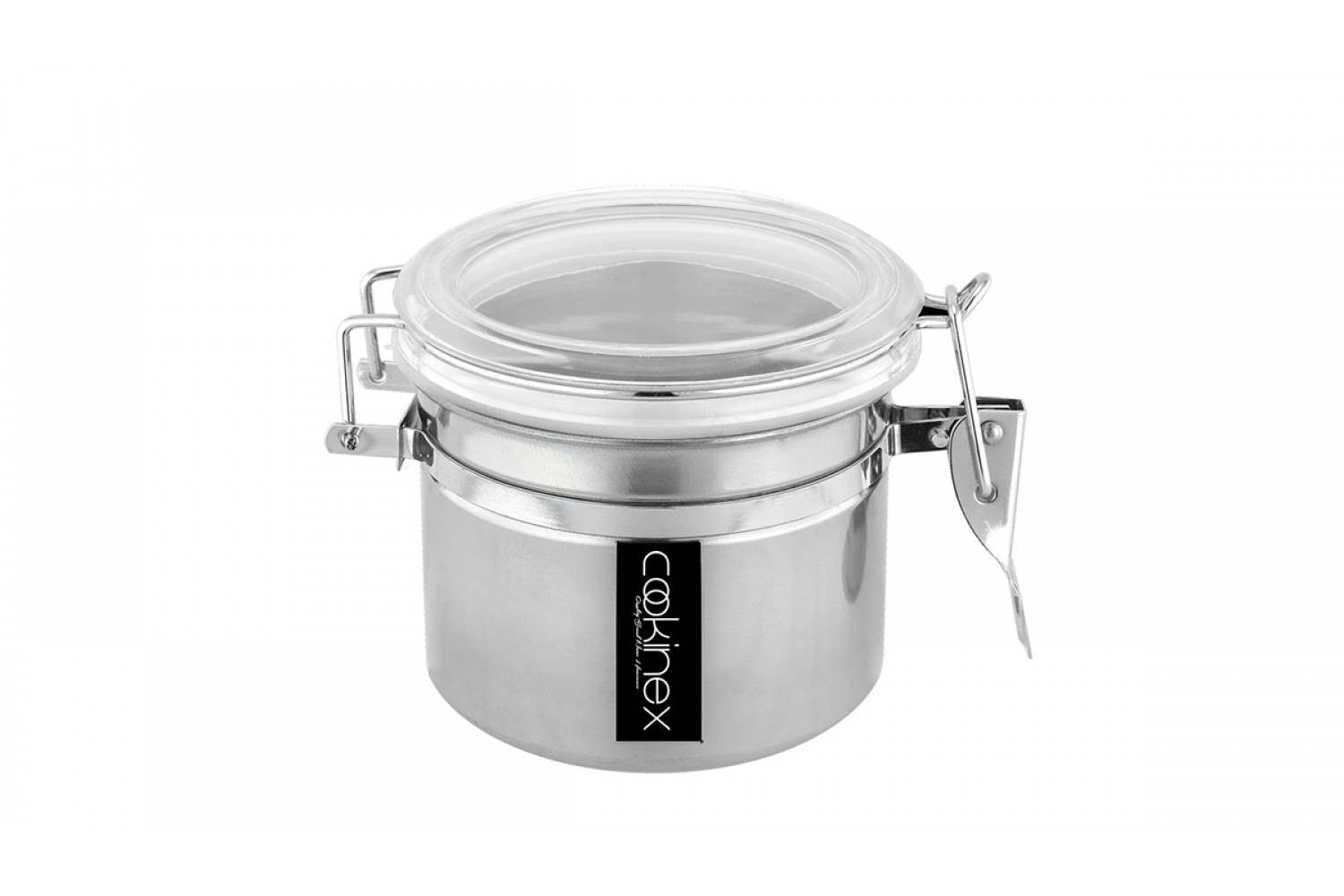 15 OZ.  STAINLESS STEEL CANISTER 