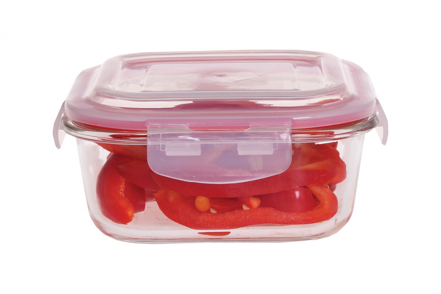 320ML SQUARE GLASS FOOD CONTAINER