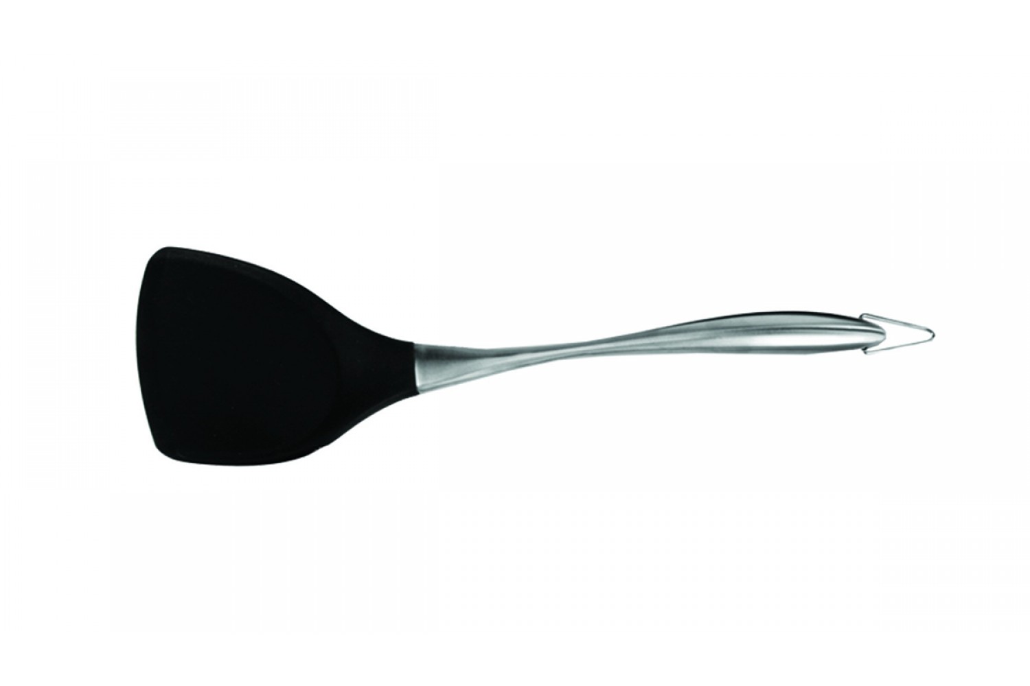 12.5" STAINLESS STEEL HANDLE + SILICONE HEAD SPATULA