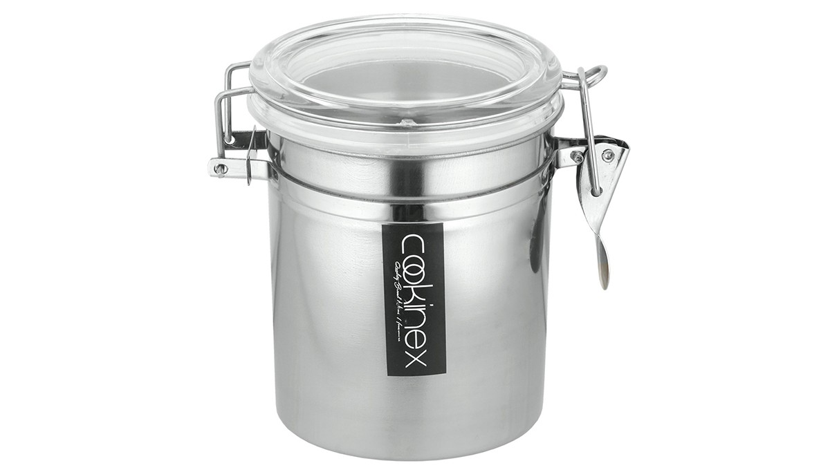 24 OZ.  STAINLESS STEEL CANISTER 
