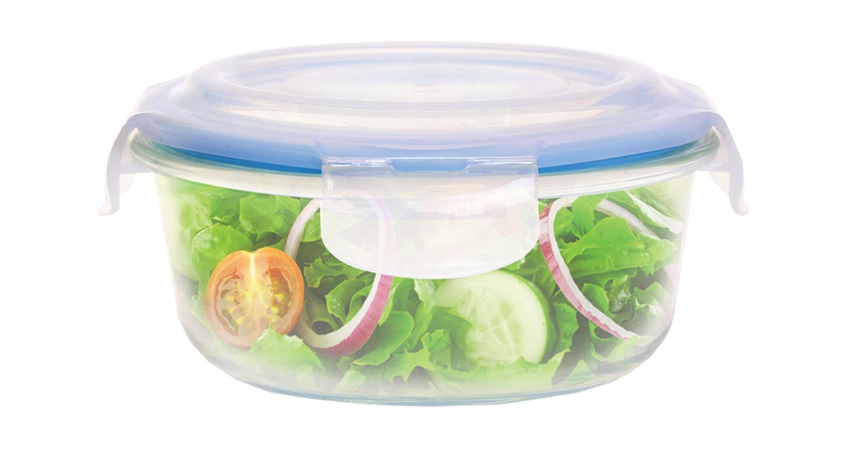 400ML ROUND GLASS FOOD CONTAINER