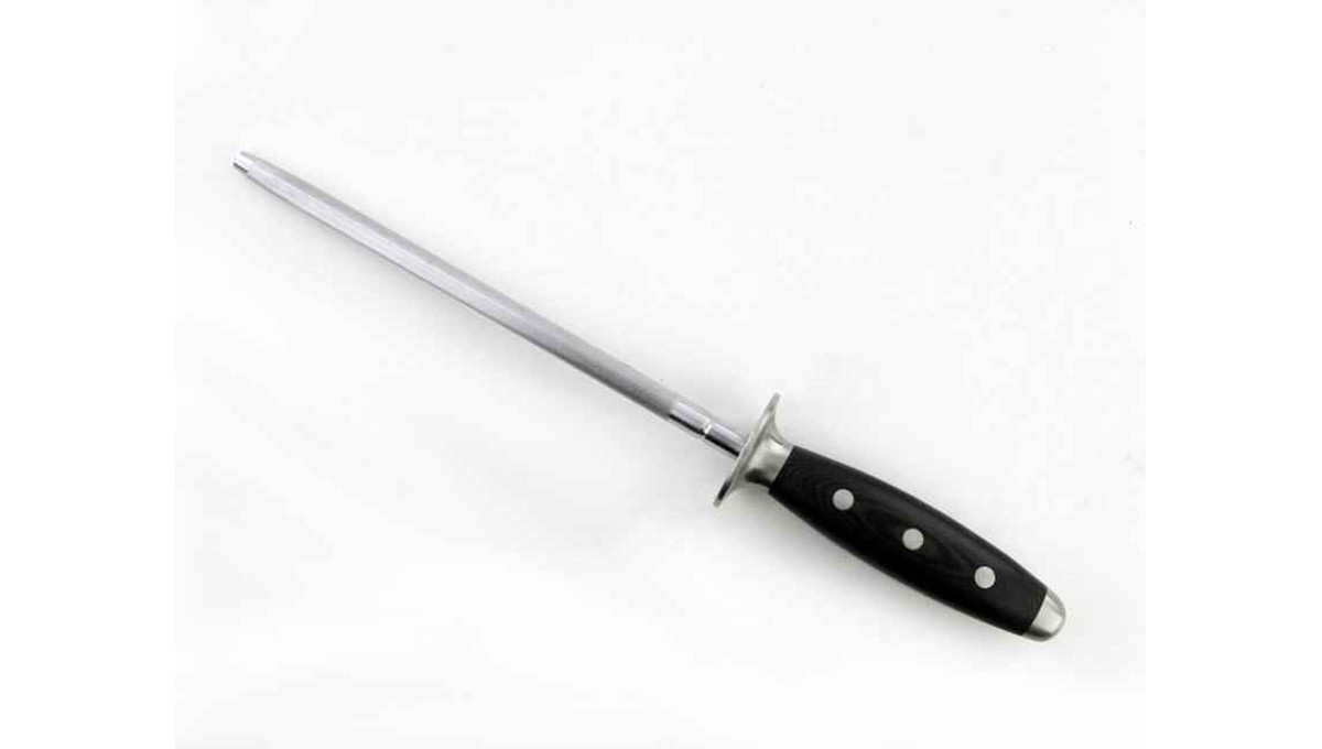 "KUNG FU MASTER" 9" STEEL KNIFE SHARPENER