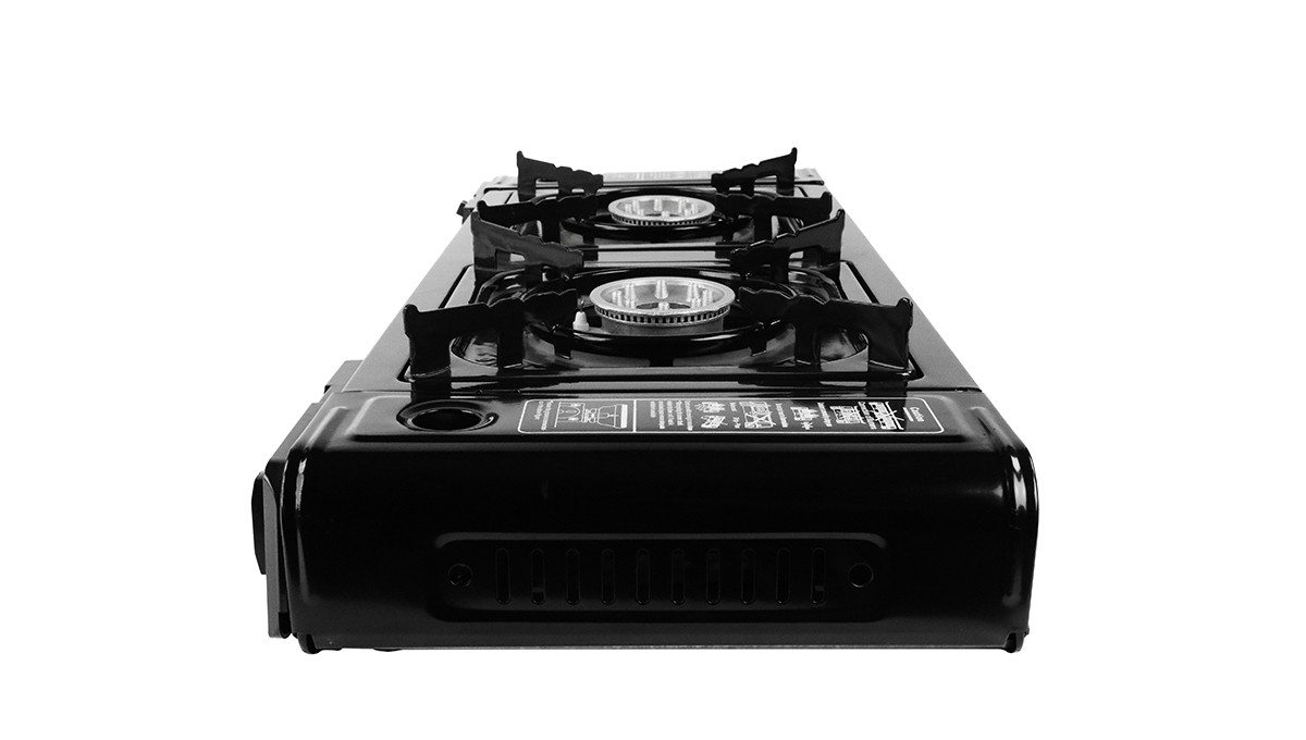 2 Burner Portable Gas Stove With Lpg Connection